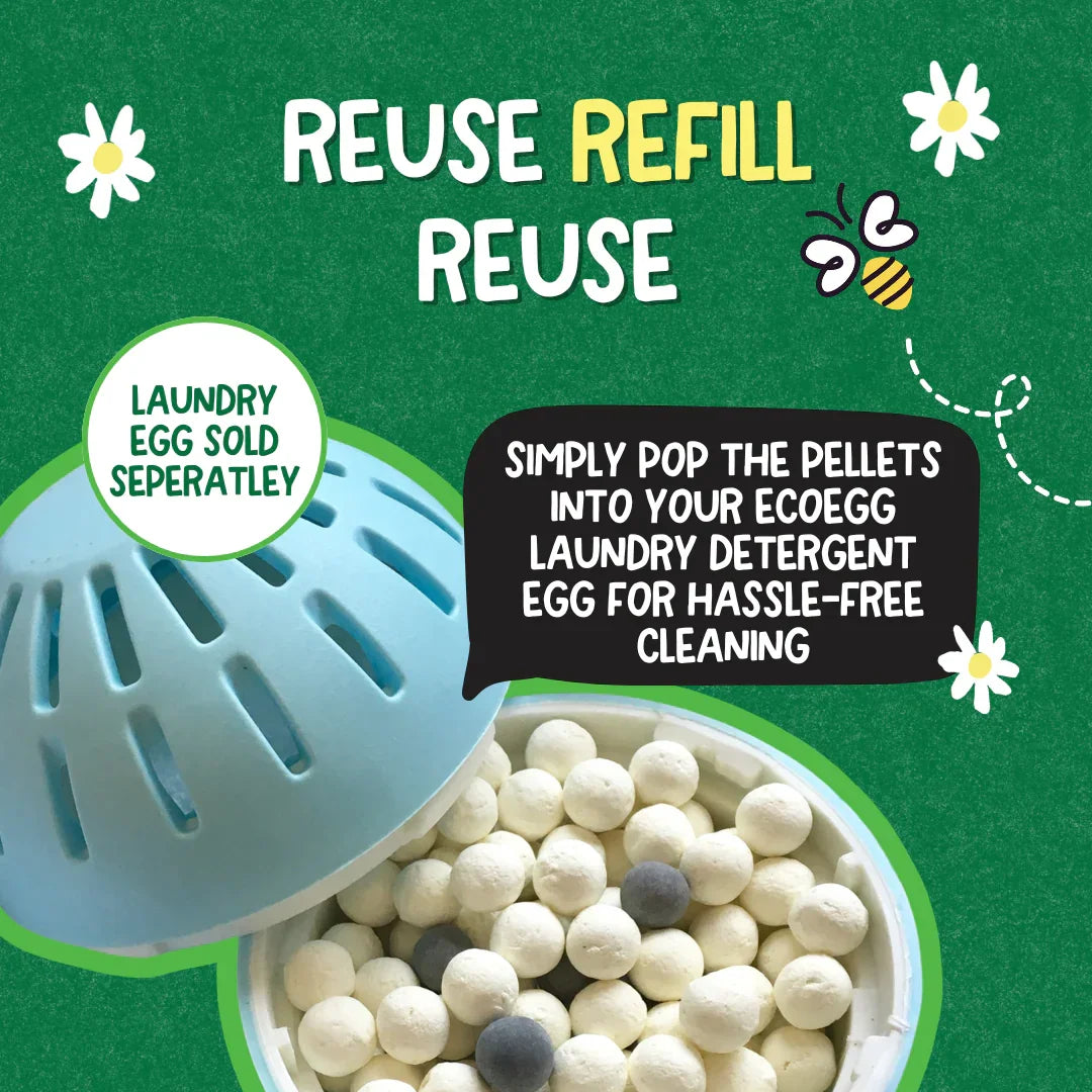 Laundry Detergent Egg Refills
