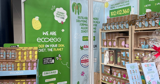 Ecoegg's stand at the Allergy and Free From Show