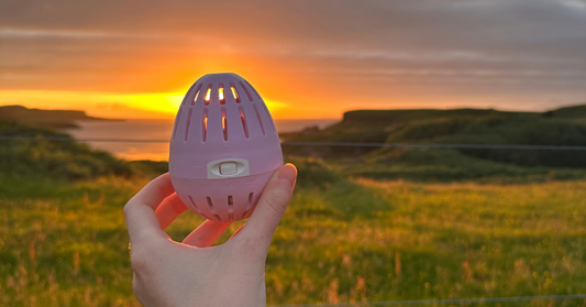 Camping with Ecoegg's Laundry Detergent Egg