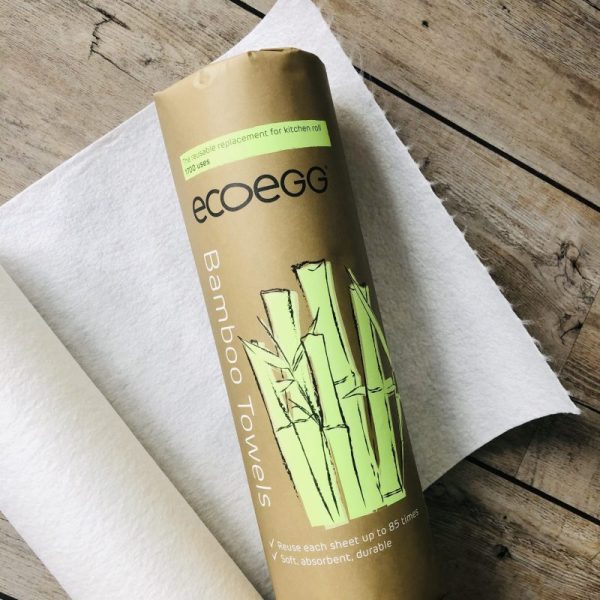Bamboo Towels, Reusable Kitchen Roll, Strong & Absorbent